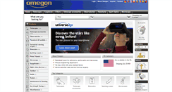 Desktop Screenshot of omegon.eu